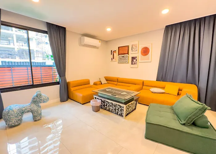944summer Villa曼谷中心asok&tong Lor800海天别墅 Bangkok