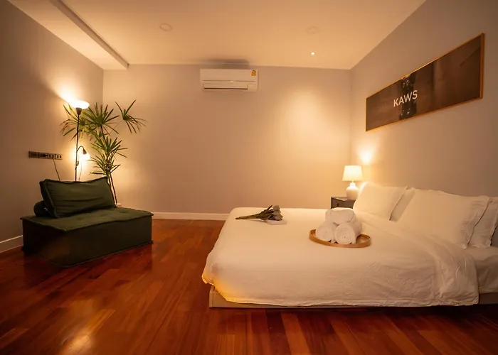 Villa 944summer Villa曼谷中心asok&tong Lor800海天别墅 *