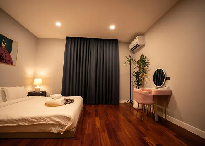 Villa 944summer Villa曼谷中心asok&tong Lor800海天别墅 *