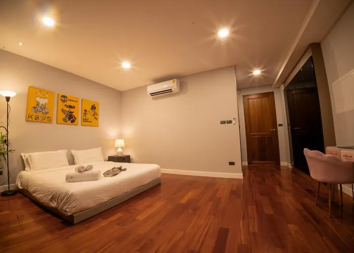 944summer Villa曼谷中心asok&tong Lor800海天别墅 Villa