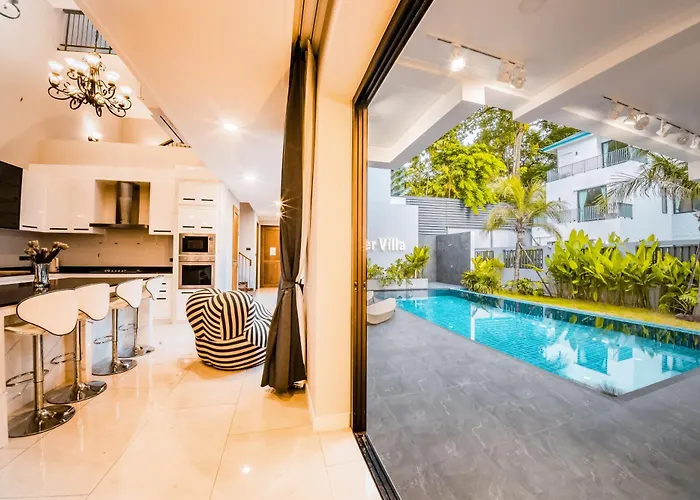 944summer Villa曼谷中心asok&tong Lor800海天别墅 Bangkok