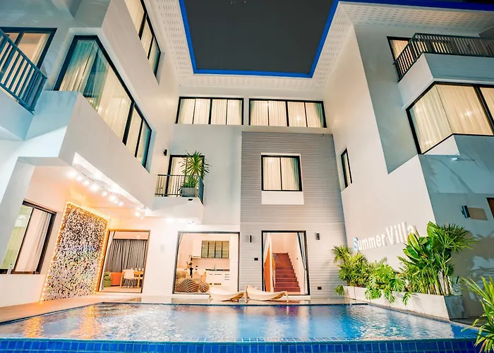Villa 944summer Villa曼谷中心asok&tong Lor800海天别墅 *