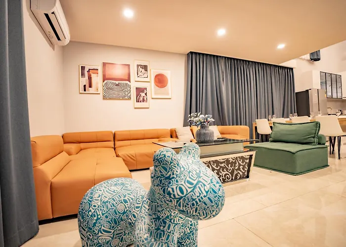 944summer Villa曼谷中心asok&tong Lor800海天别墅 Villa