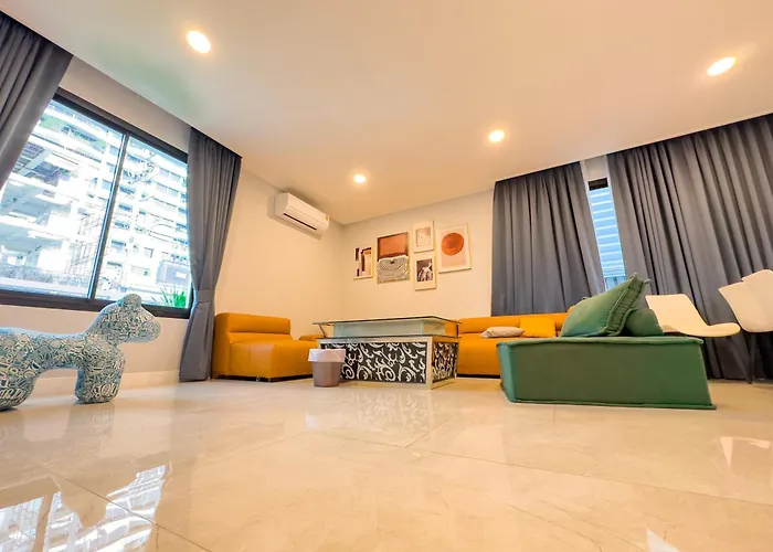 Villa 944summer Villa曼谷中心asok&tong Lor800海天别墅 Bangkok