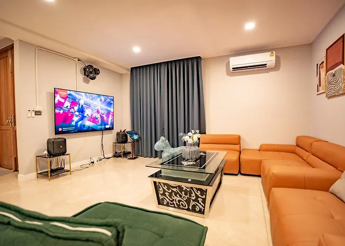 944summer Villa曼谷中心asok&tong Lor800海天别墅 *