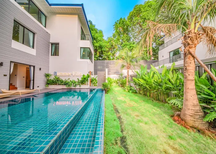 944summer Villa曼谷中心asok&tong Lor800海天别墅 * Bangkok